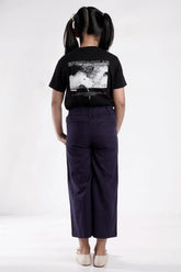 Girl's Woven Bottom (8-13Y) (Navy)